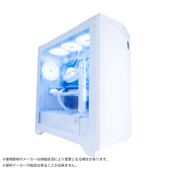 【GAMEMAN ZM-15RX】ゲーミングデスクトップPC【Ryzen7 9800X3D/RTX5070Ti搭載】ホワイト