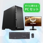 【すぐに使える! GAMEMAN MANI】ゲーミングデスクトップPCセット【Core Ultra7 265F/RTX 5070搭載】