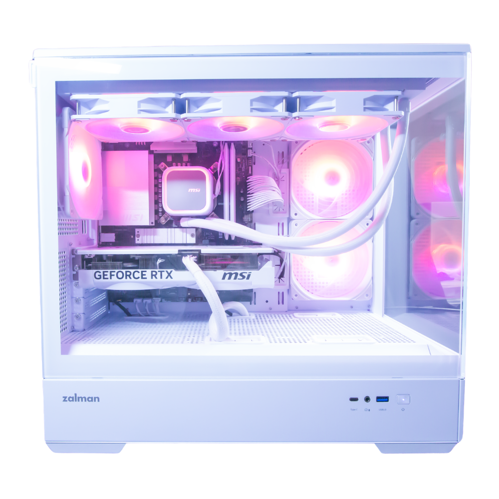 【GAMEMAN CIEL MINI】ゲーミングデスクトップPC【Core Ultra5 245KF/RTX 5060搭載】ホワイト