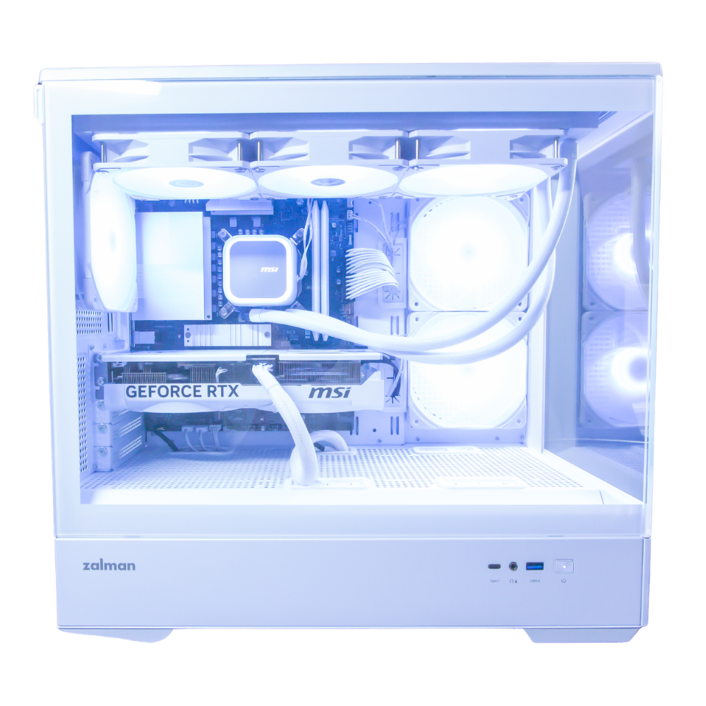 【すぐに使える!GAMEMAN CIEL MINI】ゲーミングデスクトップPC【Core Ultra7 265KF/RTX 5060Ti 8GB搭載】ホワイト