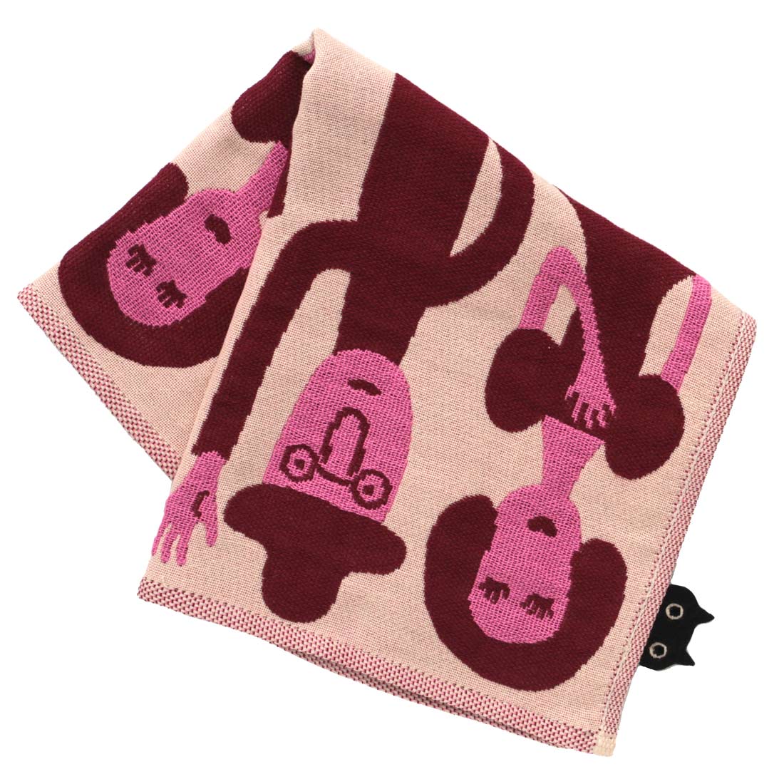 アツコマタノ 三重ガーゼハンカチ ARA!YAH! アイボリー 【Atsuko