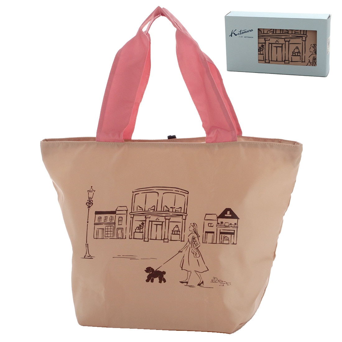 キタムラ バッグ まとめ売り キタムラ バック ピンク 濃紺 2点まとめ