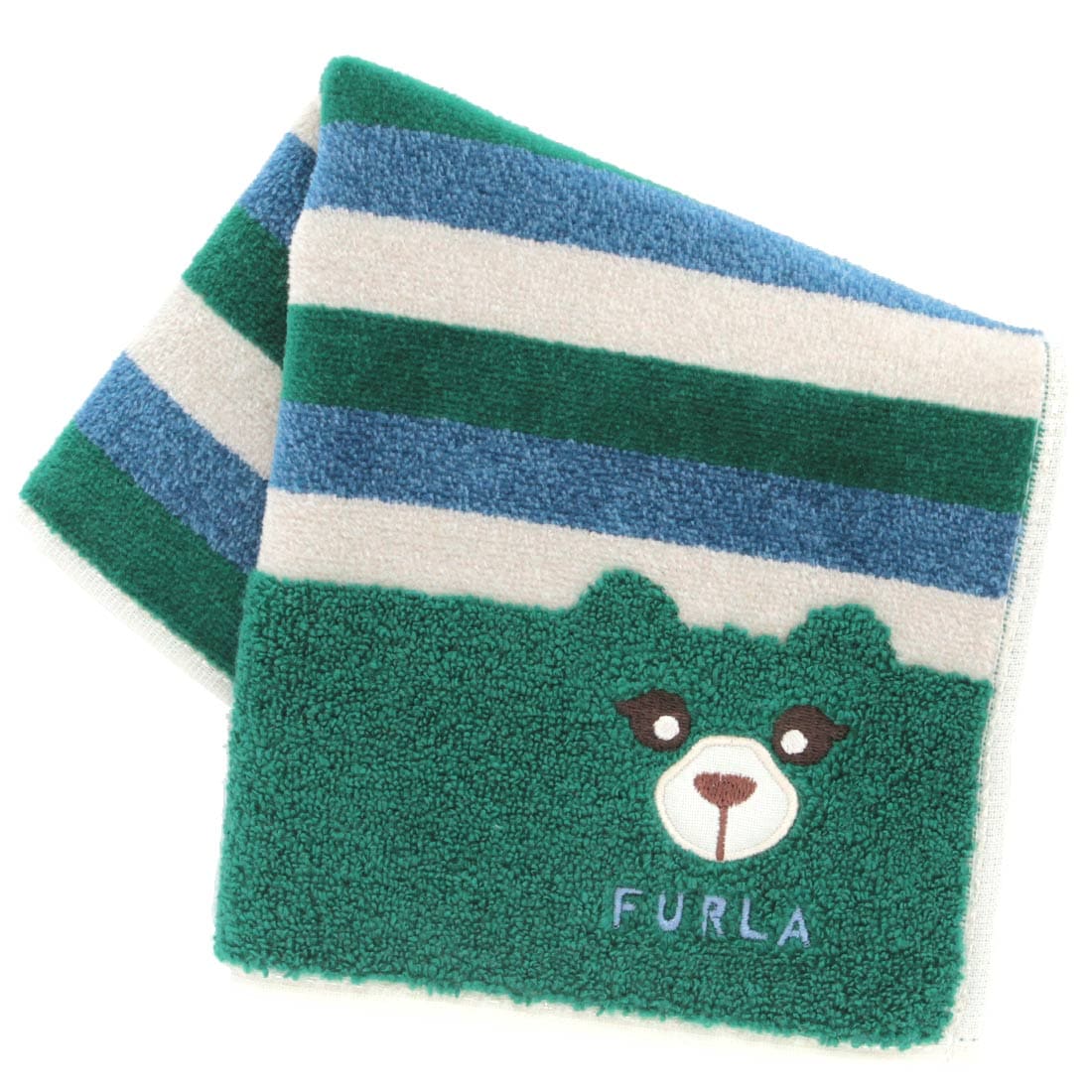 フルラ 大判 タオルハンカチ（約28cm） 0203 ホワイト | すべて