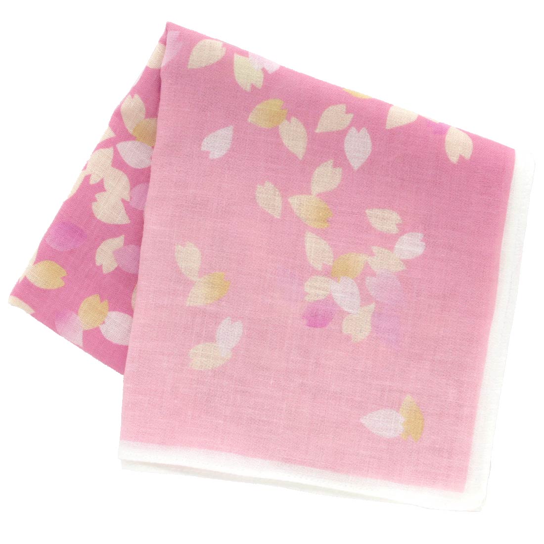 宇野千代 タオルハンカチ 波桜 ベージュ 【宇野千代】 | ブランド,宇野