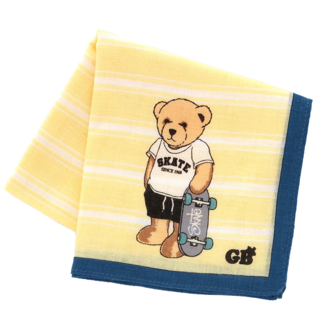 グレート・ブリティッシュ・テディベア プリントハンカチ テディベア