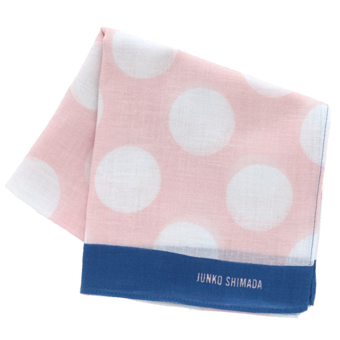 ジュンコシマダ ニットレースハンカチ さくらんぼ ブルー | すべての