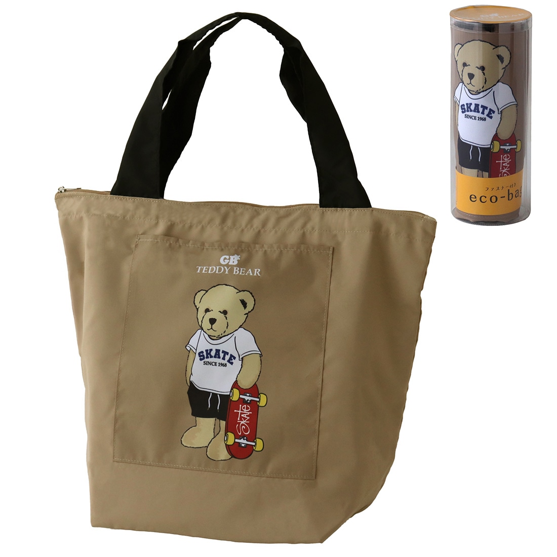 グレート・ブリティッシュ・テディベア プリントハンカチ テディベア