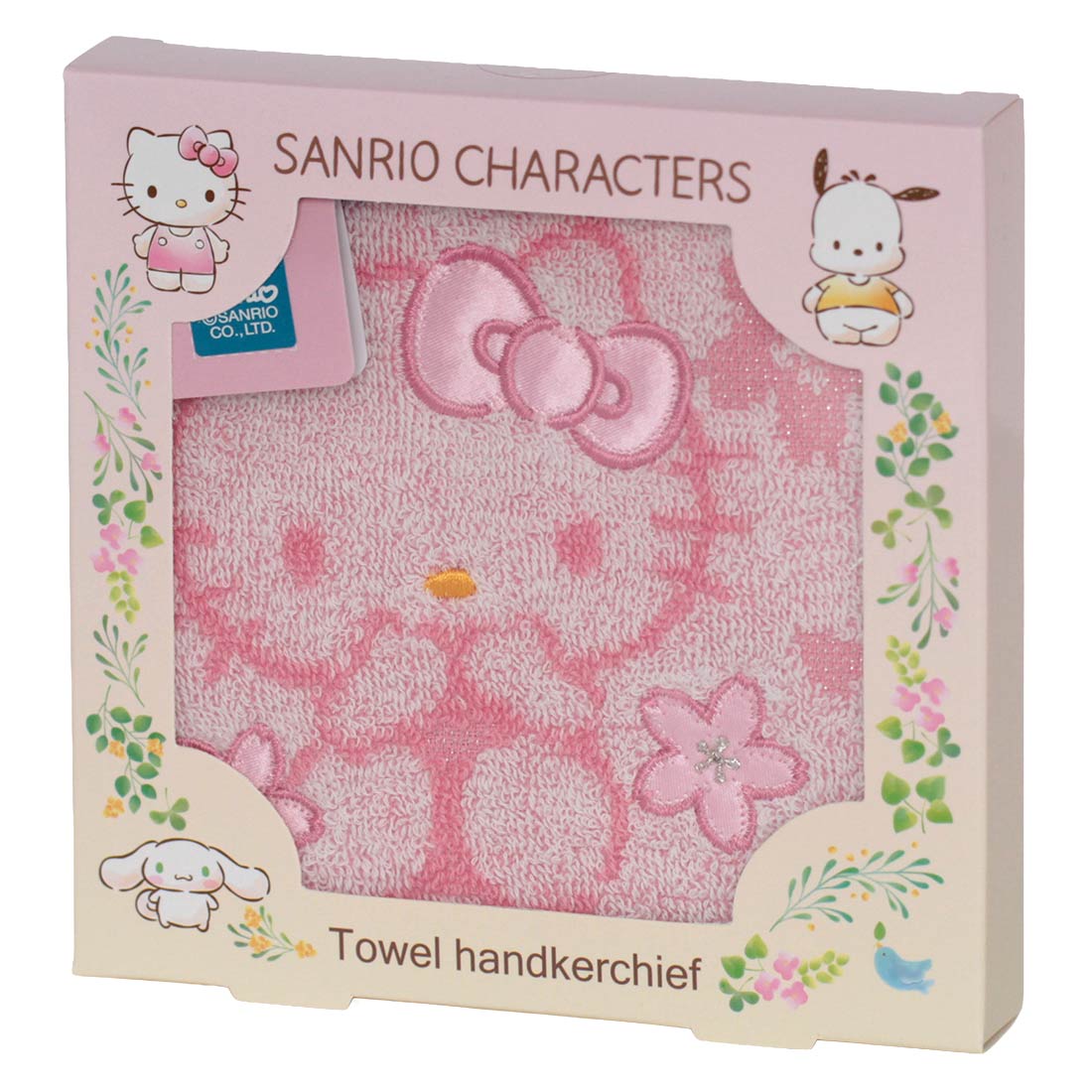 マイメロディ タオルハンカチ ギンガムチェック ピンク | キッズ