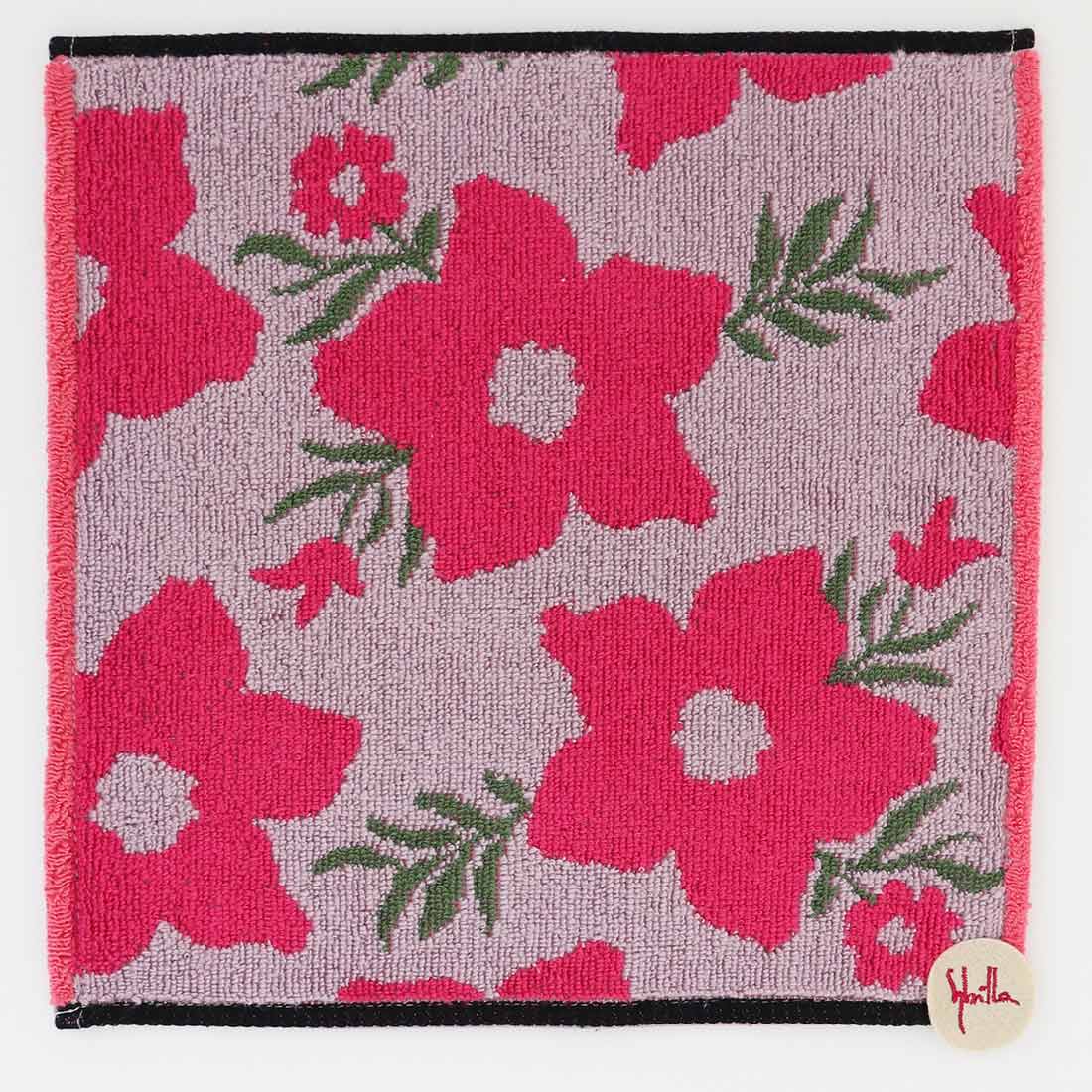 シビラ タオルハンカチ pitaya（ピタヤ） ドラゴンフルーツ グレー