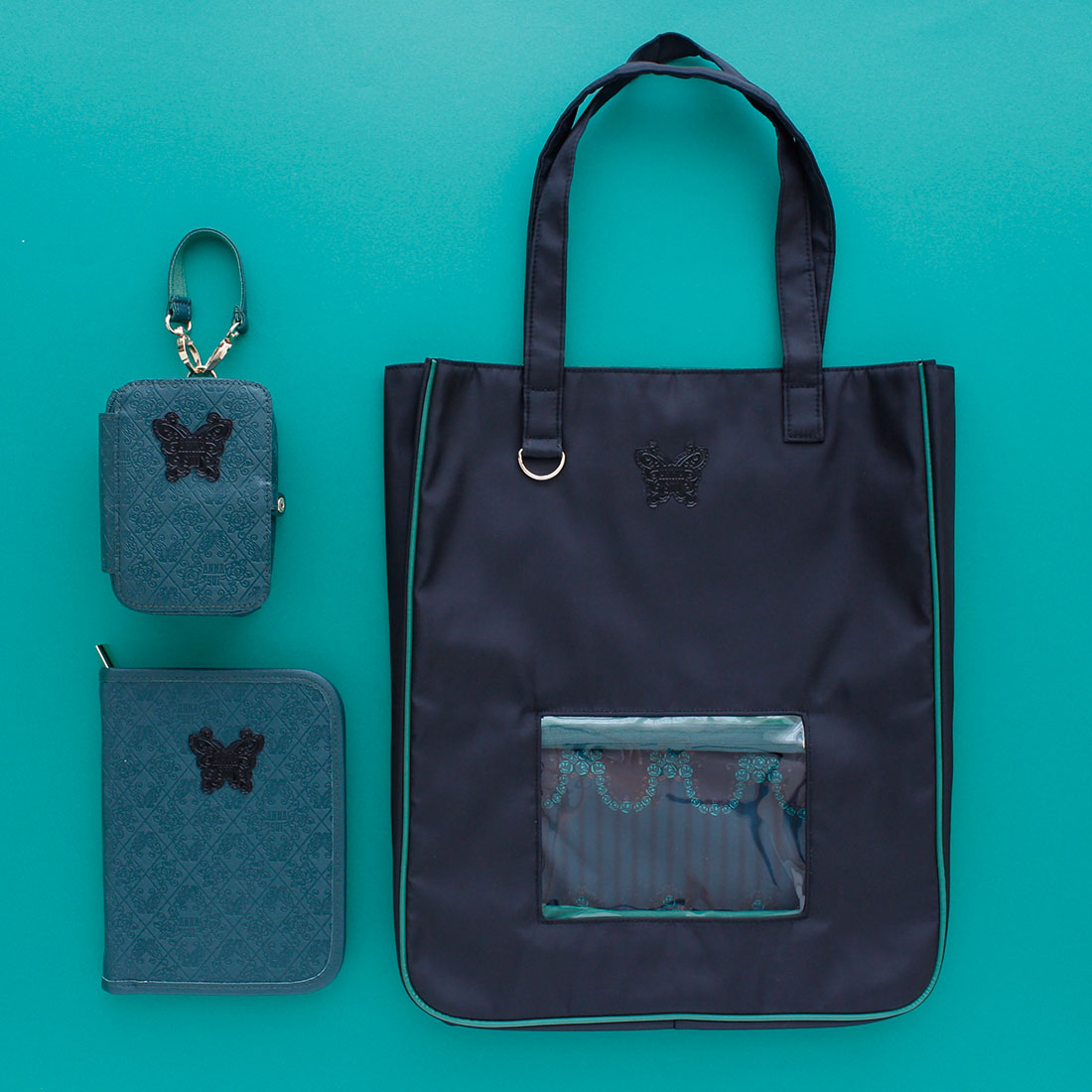 アナ スイ 推し活 マルチケース グリーン 【アナスイ ANNA SUI