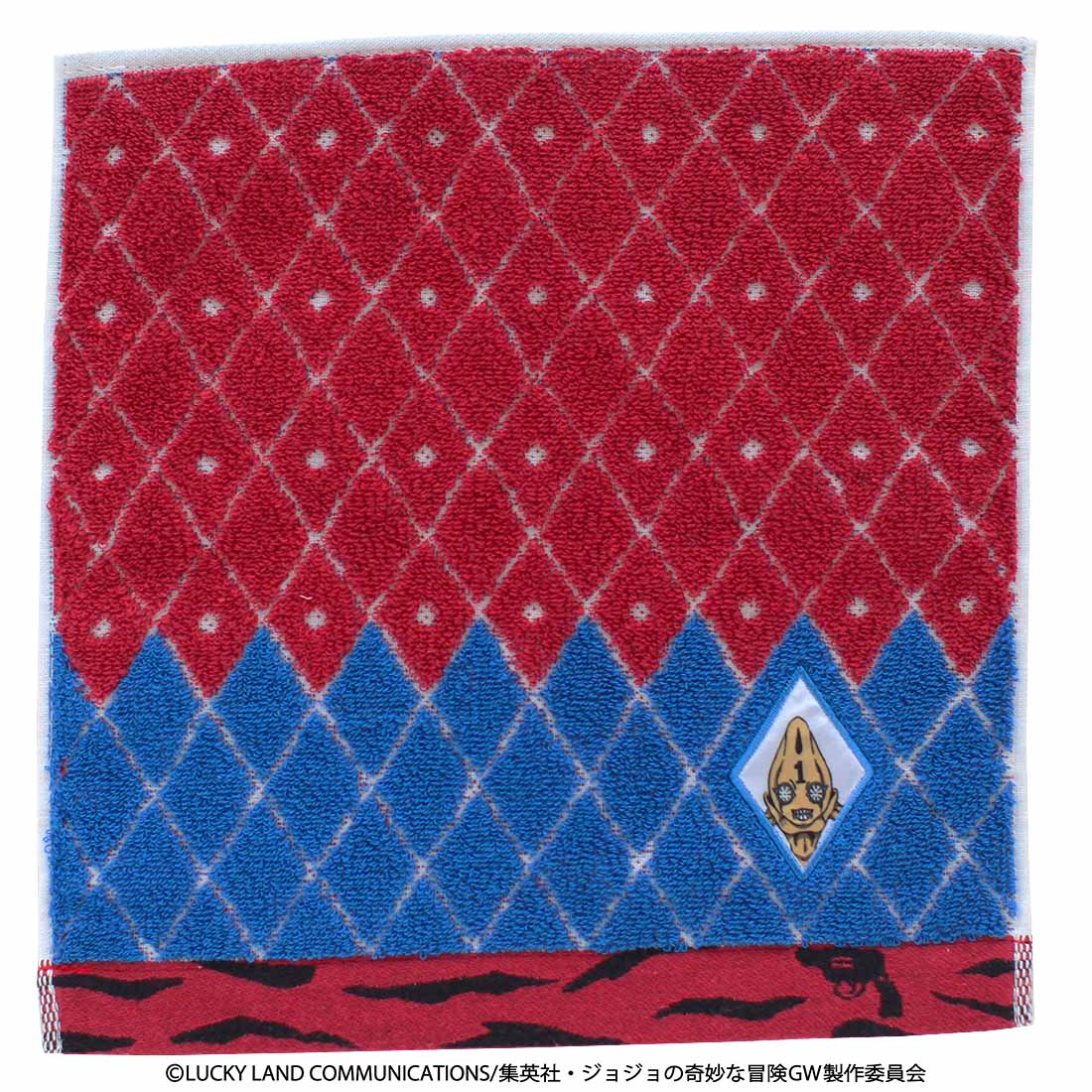 ジョジョの奇妙な冒険 黄金の風】 タオルハンカチ グイード・ミスタ