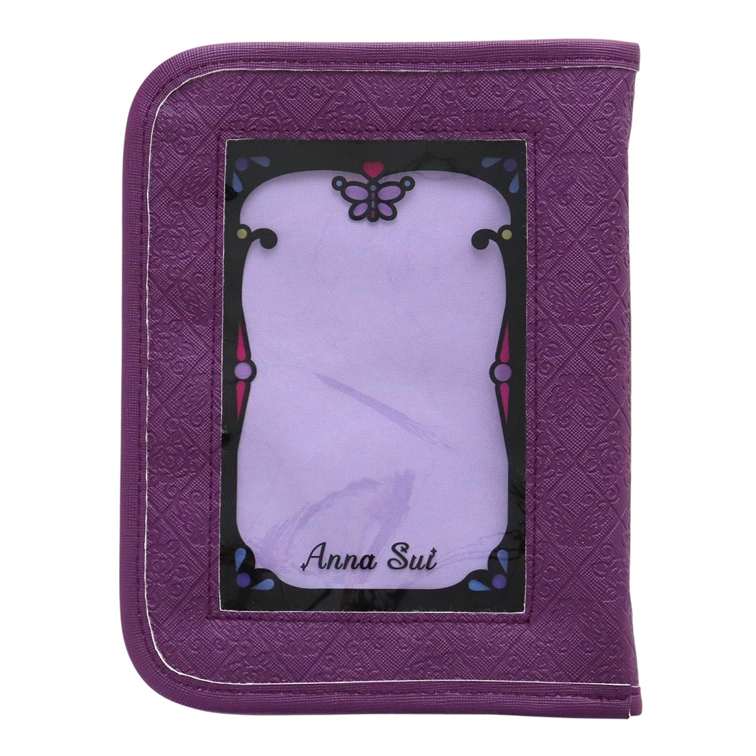 ANNA SUI フレームアーツ マルチケース(パープル) ANNA SUI 財布 フレームアーツ マルチケース レディース