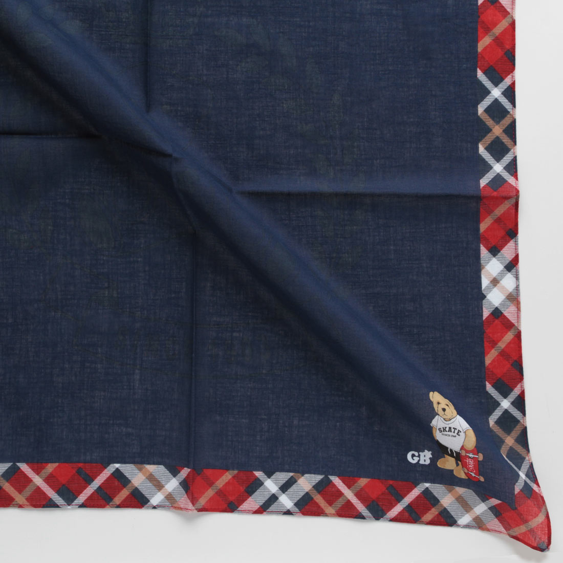 グレート・ブリティッシュ・テディベア プリントハンカチ テディベア