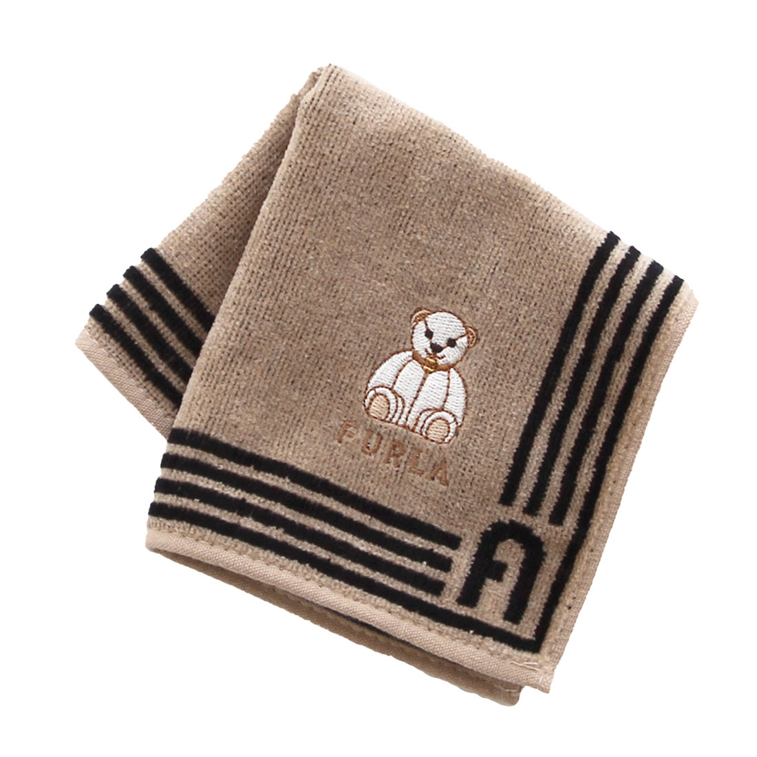 フルラ ミニ タオルハンカチ（約23cm） 1501 ベージュ | すべて