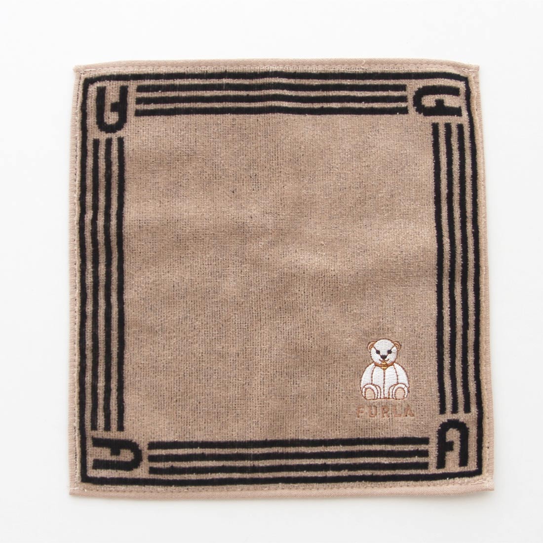 フルラ ミニ タオルハンカチ（約23cm） 1501 ベージュ | すべて