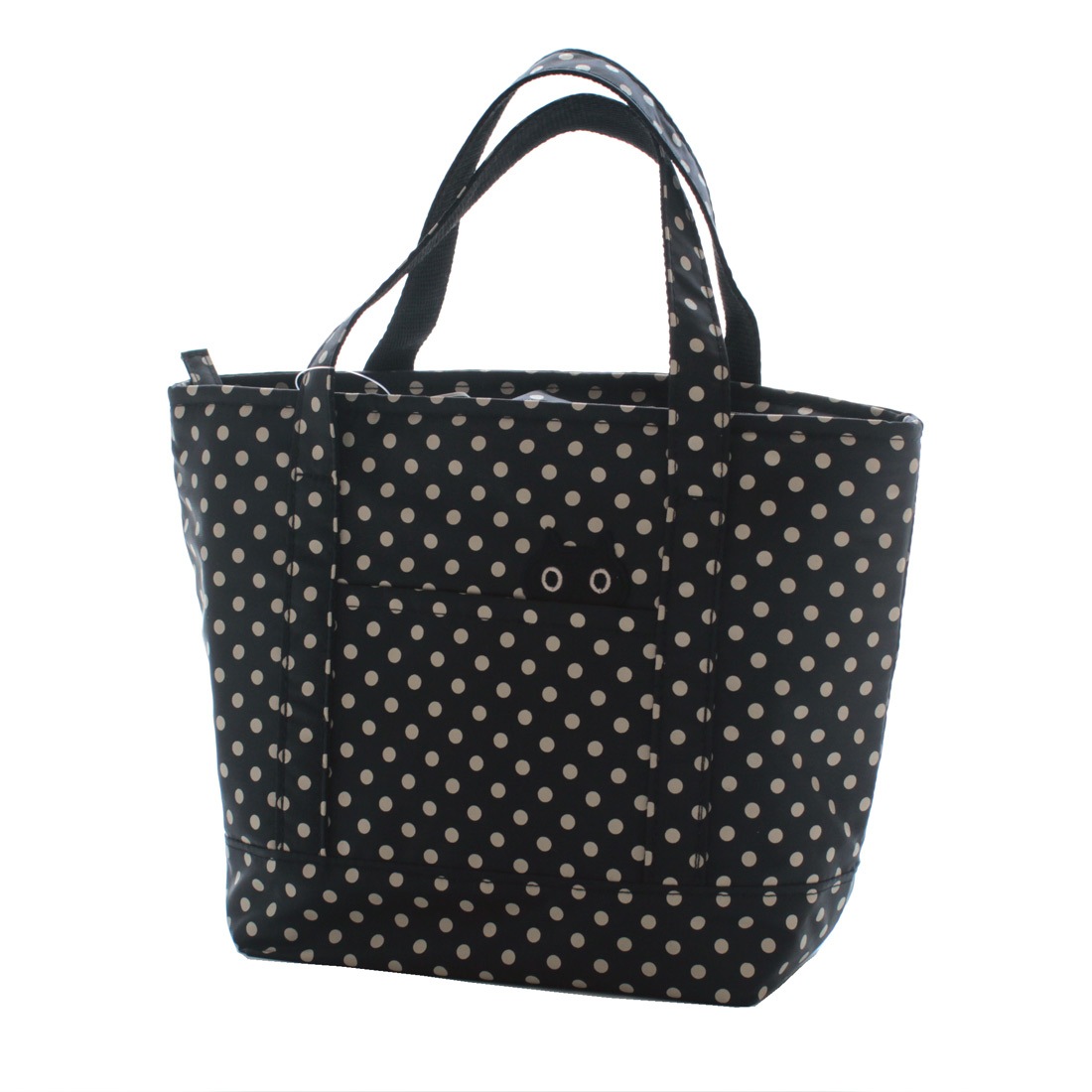 アツコマタノ 保冷バッグ ひょっこりMEME ブラック 【Atsuko