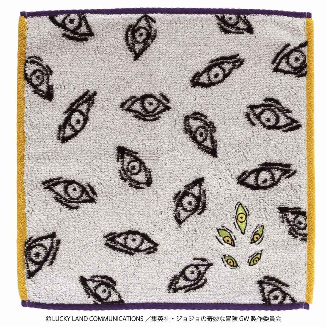 PS2「ジョジョの奇妙な冒険 黄金の旋風」特典ハンカチ ジョジョ