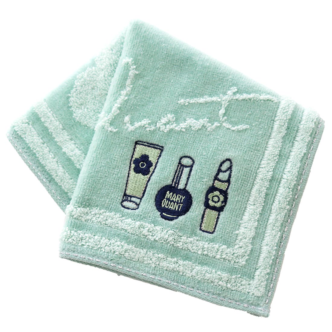 マリークワント タオルハンカチ コスメ 0006 グリーン 【MARY QUANT