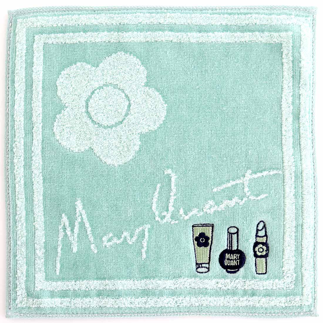 マリークワント タオルハンカチ コスメ 0006 グリーン 【MARY QUANT