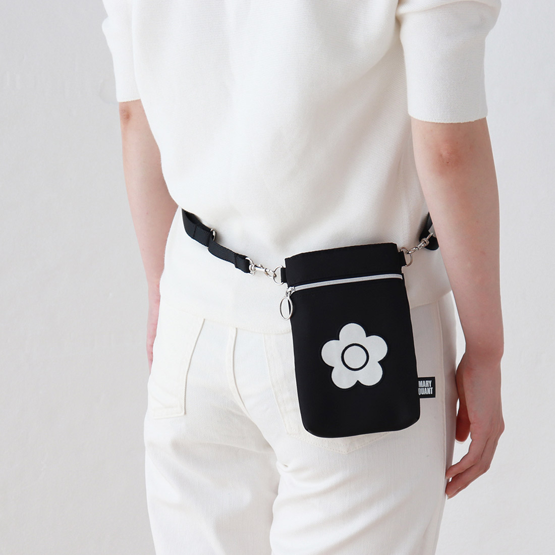 マリークワント ショルダーポーチ デイジー スマホショルダー