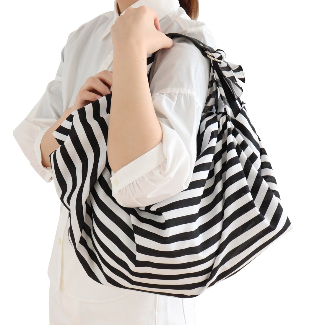 限定値下げ中】agnes b. アニエスベー かごバッグ ボーダー