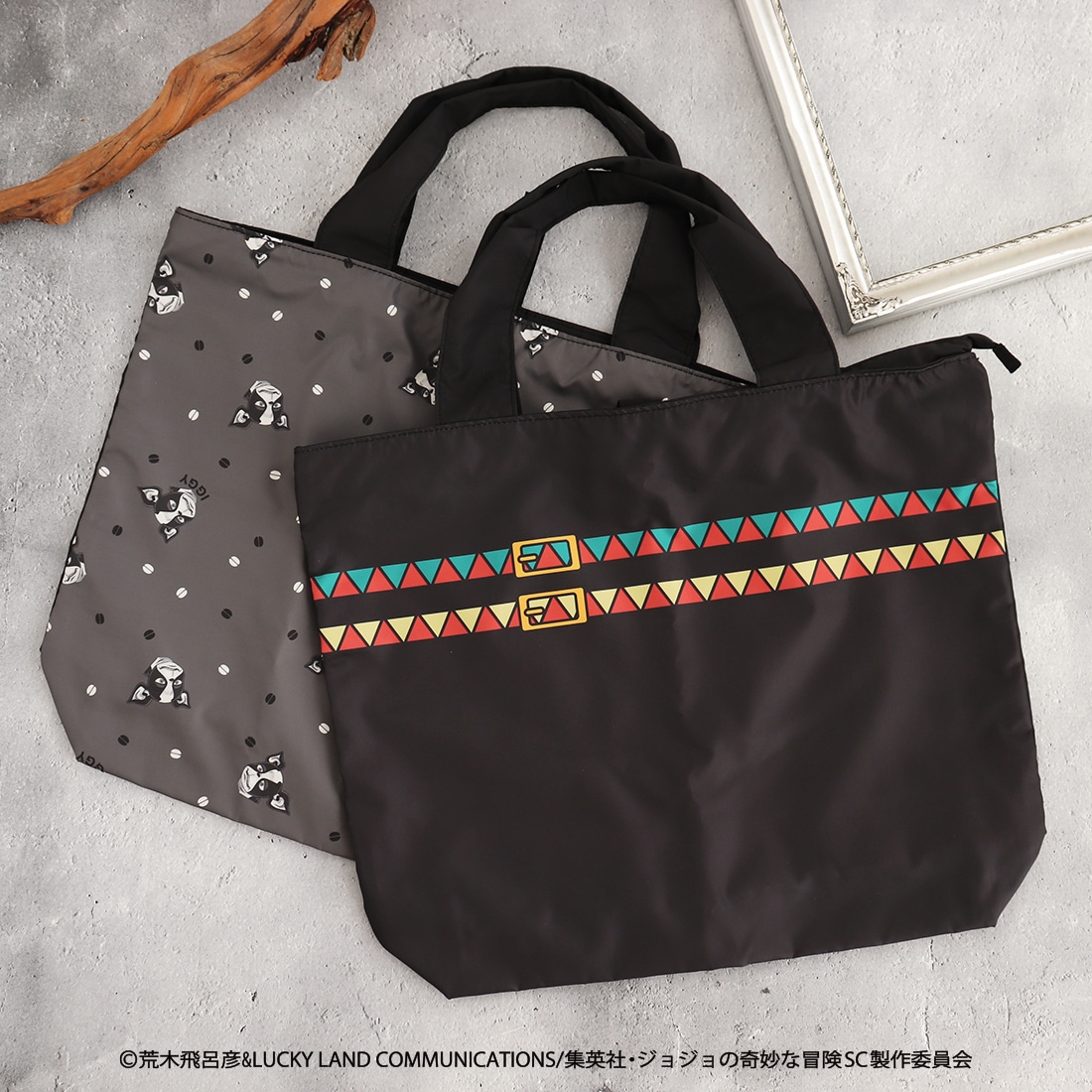 新品❤ジョジョの奇妙な冒険SC製作委員会 イギー 2WAYバック 斜めがけ サマンサタバサジョジョコラボイギーバッグ