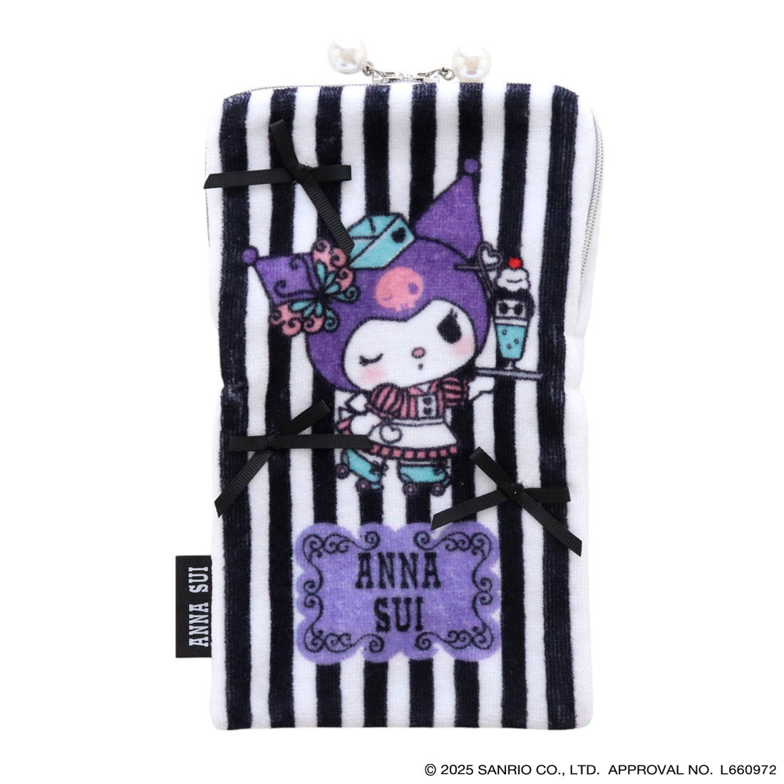 ANNA SUI × KUROMIチャーム（パープル）クロミちゃんチャーム ANNA SUI
