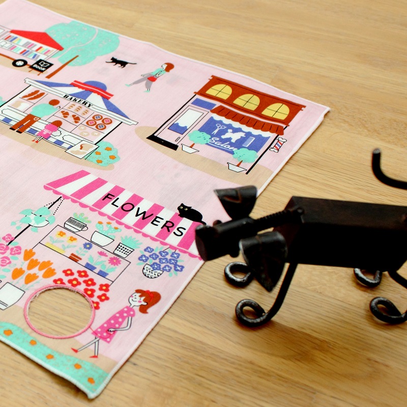 トリマーさん ブルーミーズ 穴あきリバーシブルハンカチ | すべての