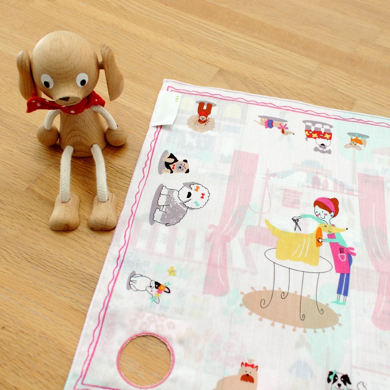 トリマーさん ブルーミーズ 穴あきリバーシブルハンカチ | すべての