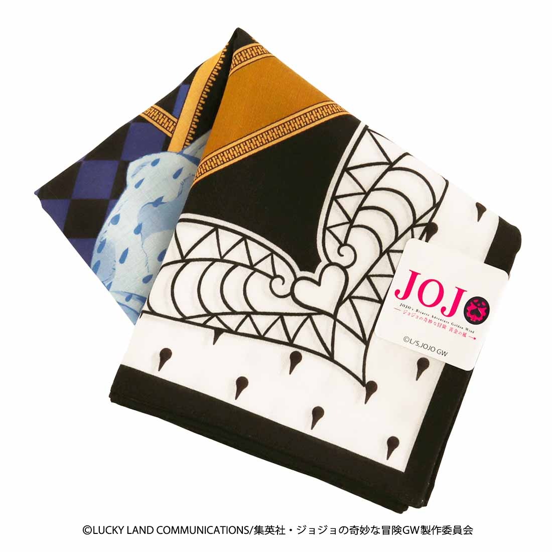ジョジョの奇妙な冒険 黄金の風】 プリントハンカチ ブローノ