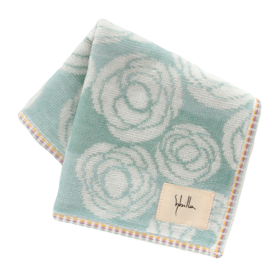 シビラのタオルハンカチ シビラ ミニ タオルハンカチ（20cm）cantar（カンター） ブルー