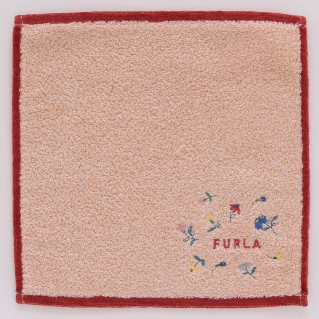 フルラ タオルハンカチ 花柄 ベージュ 【FURLA】 | ブランド