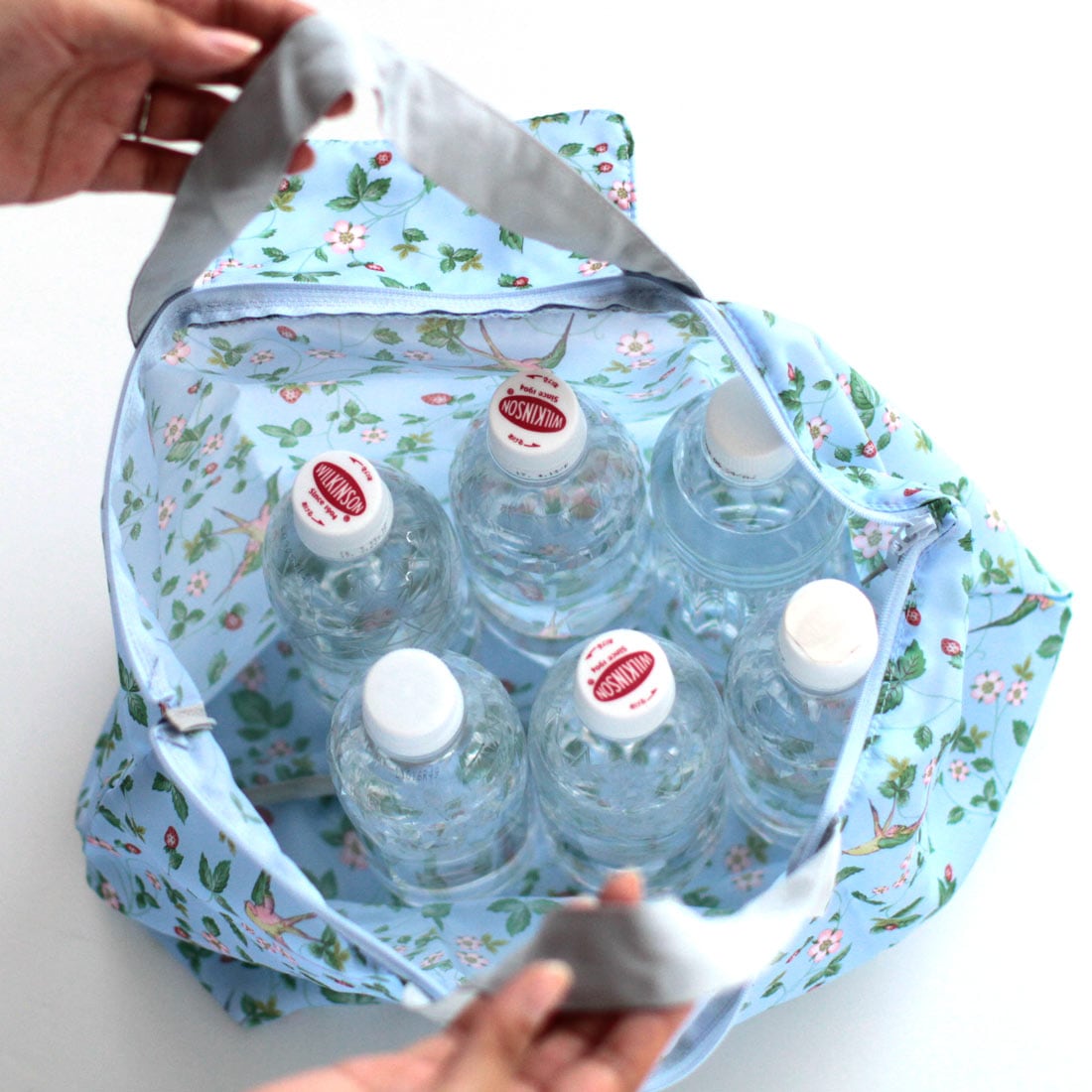 ウェッジウッド ファスナー付きエコバッグ/マイバッグ<BR> リプリーブ