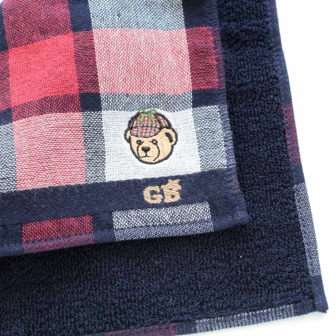 グレート・ブリティッシュ・テディベア メンズ タオルハンカチ