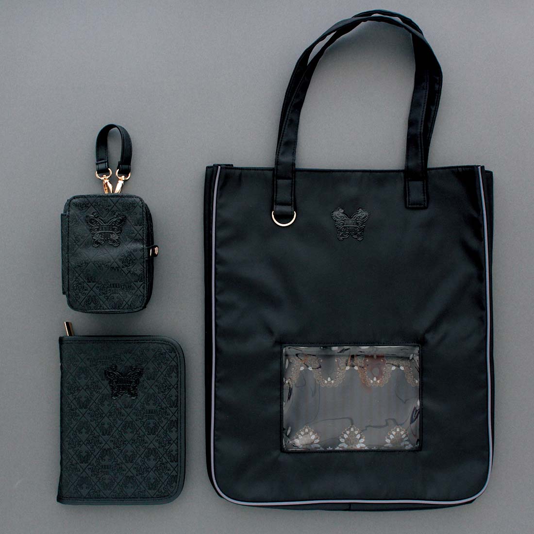 アナ スイ 推し活 ポーチ ブラック 【アナスイ ANNA SUI】 | ブランド