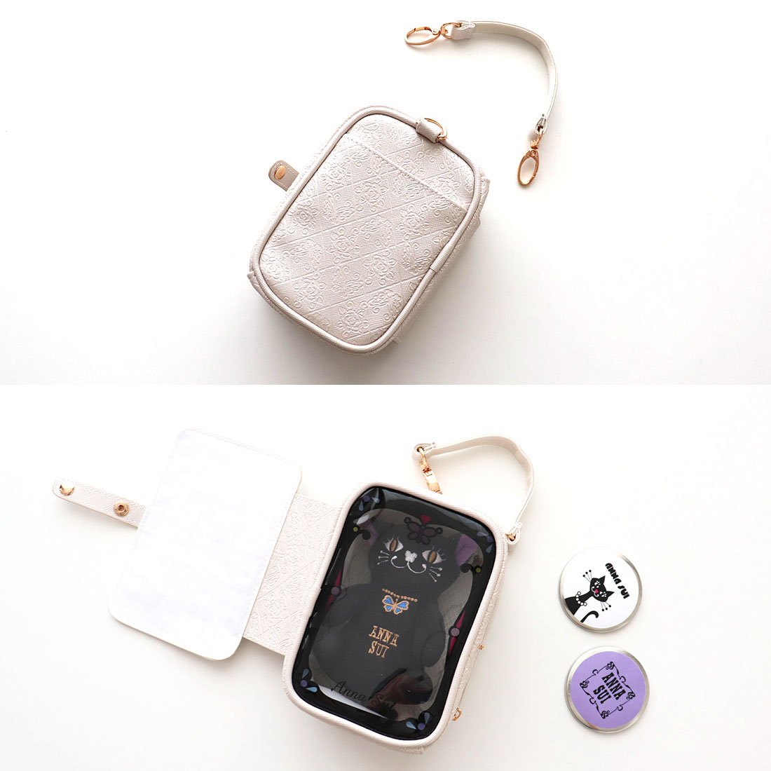 アナ スイ 推し活 ポーチ ブラック 【アナスイ ANNA SUI】 | ブランド