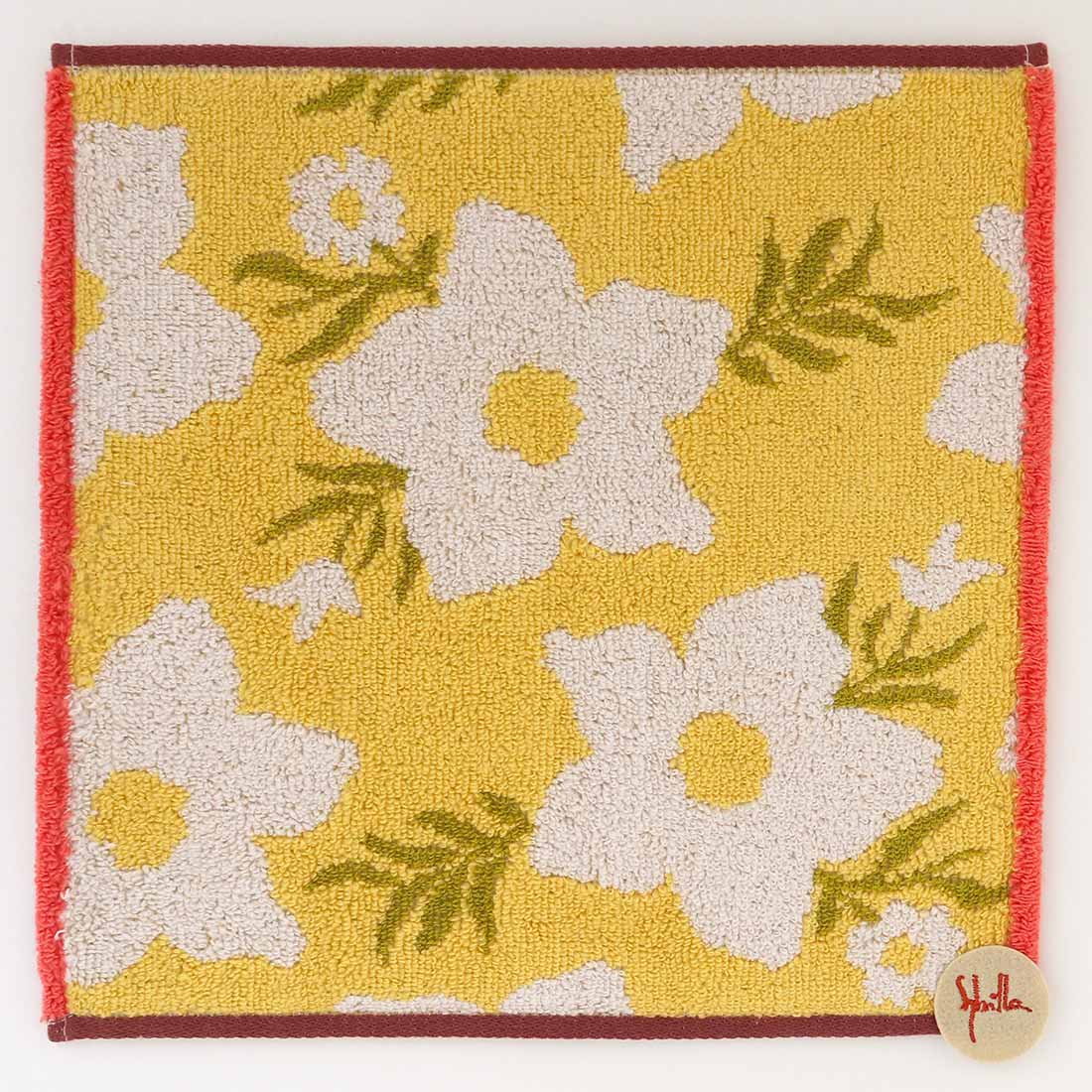 シビラ タオルハンカチ pitaya（ピタヤ） ドラゴンフルーツ イエロー