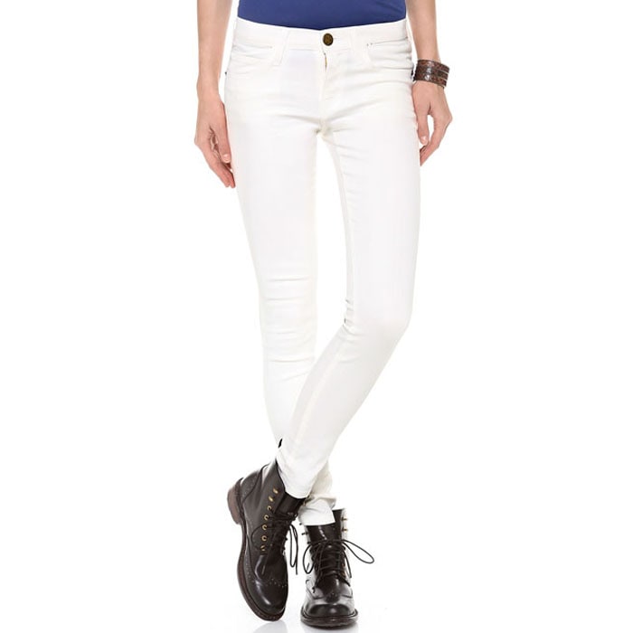 Current Elliott（カレントエリオット） THE ANKLE SKINNY White Coated ホワイトスキニー