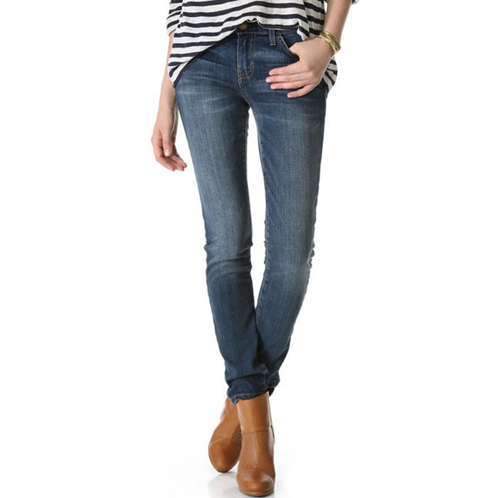 Current Elliott（カレントエリオット） THE ANKLE SKINNY Loved スキニーデニム