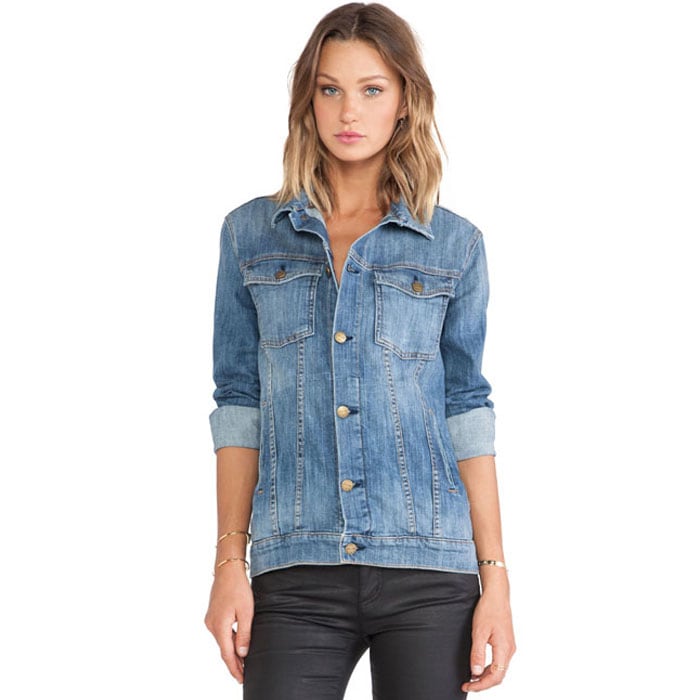 Current Elliott（カレントエリオット） THE OVERSIZED TRUCKER Townsend Destroy デニムジャケット