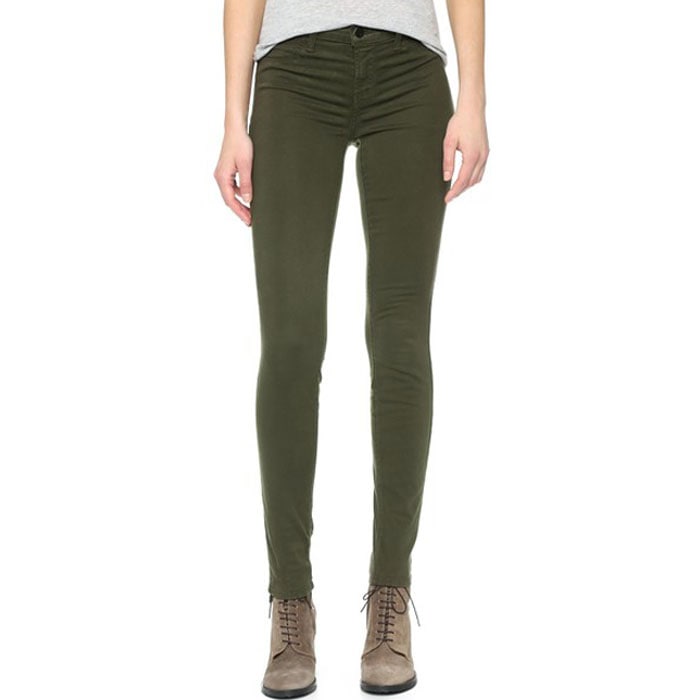 J Brand（ジェイブランド・ジェーブランド）485 MID RISE SUPER SKINNY Camo スキニーパンツ