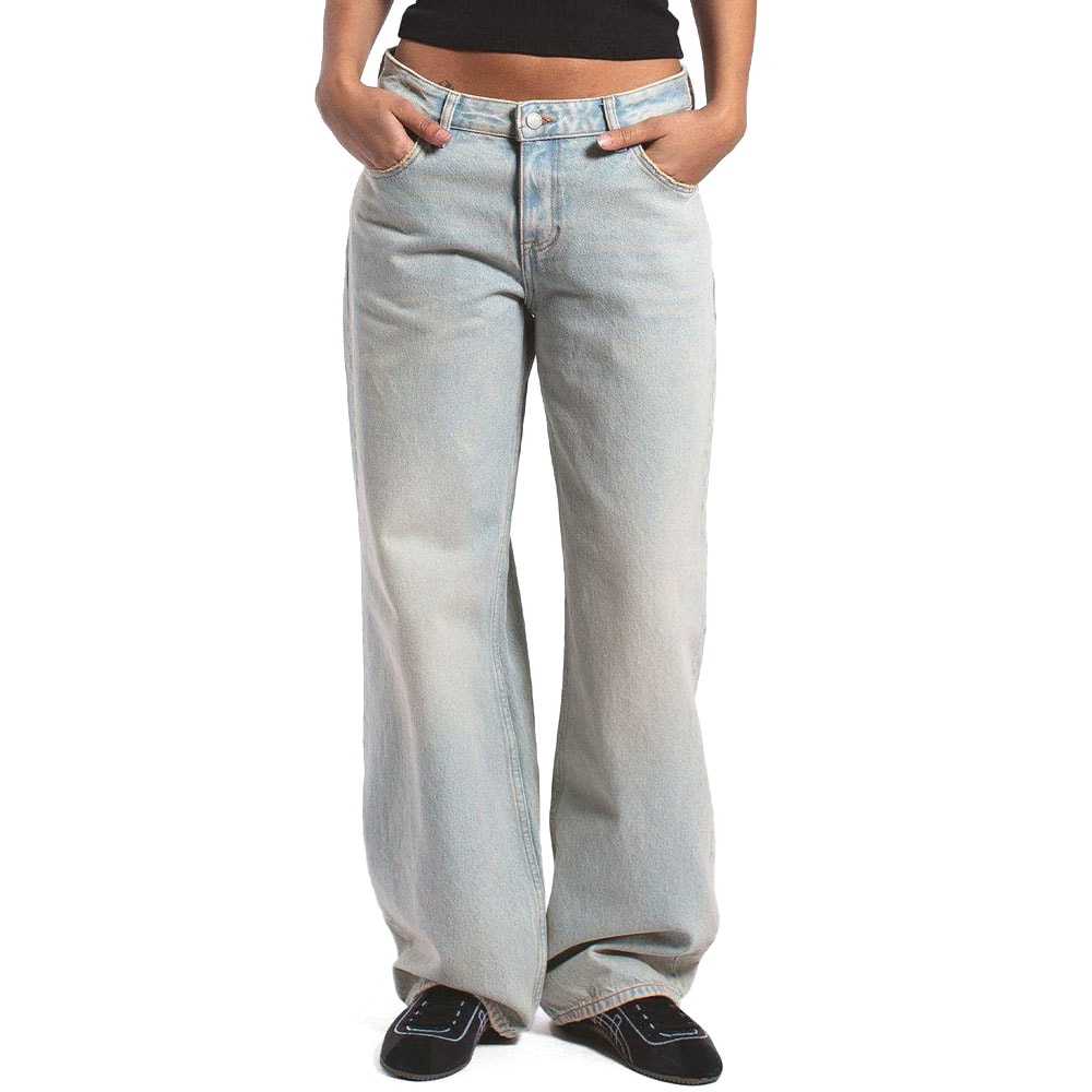 ドクターデニムジーンズ DR DENIM（ドクターデニム） BETH Sky High Relaxed Straight