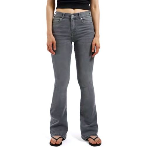 DR DENIM ドクターデニム LEXY Bootcut Washed Light Grey Used ブーツカット
