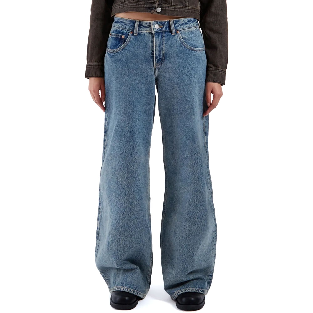 DR DENIM ドクターデニム RHUE LOW WIDE FLARE ワイドフレアデニム ※2カラー