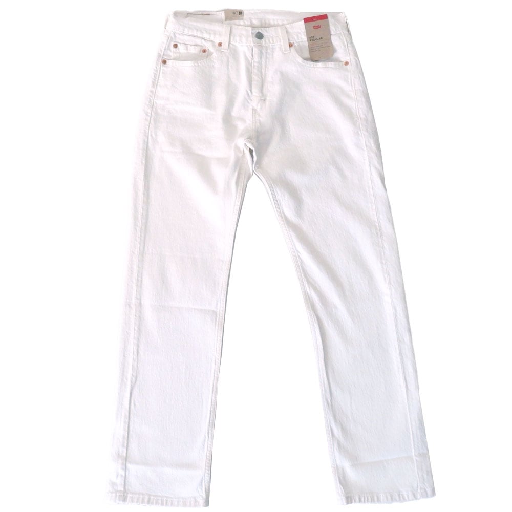Levi's（リーバイス） 505 White River Rock Star ホワイト デニム