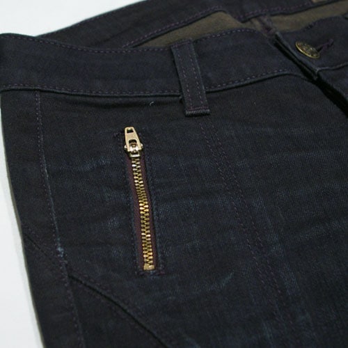 Siwy(シィーウィー) Violet Zip Cropped Skinny Ride スキニーデニム