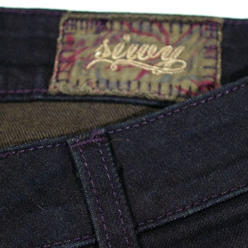 Siwy(シィーウィー) Violet Zip Cropped Skinny Ride スキニーデニム