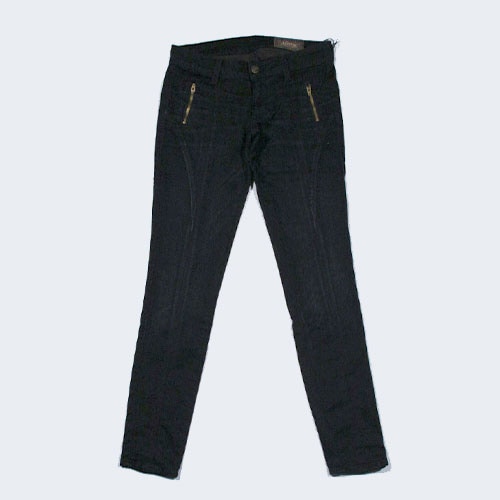 Siwy(シィーウィー) Violet Zip Cropped Skinny Ride スキニーデニム