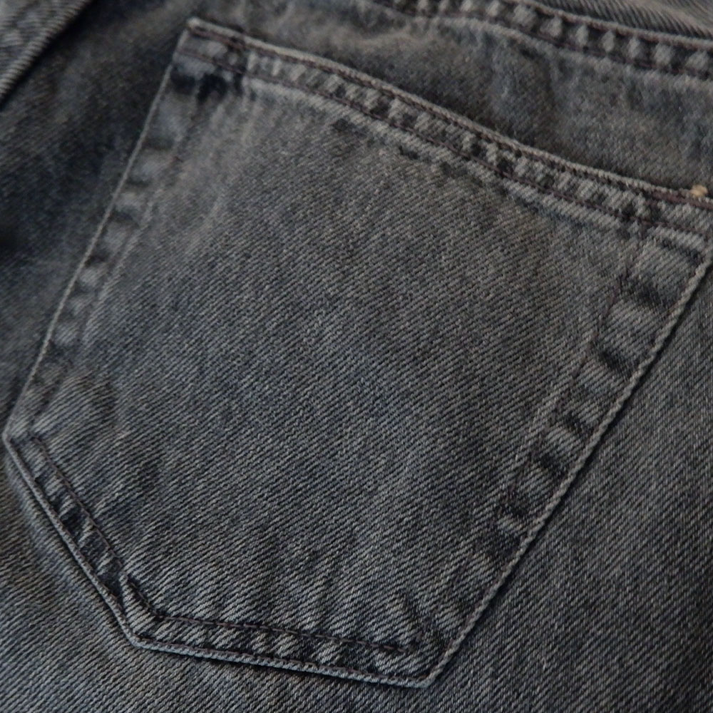 DR DENIM ドクターデニム DASH Relaxed Straight Mid Grey Used リラックス ストレート