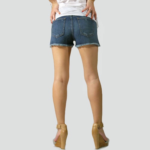 Current Elliott（カレントエリオット） THE FESTIVAL SHORT Superworn デニムショートパンツ